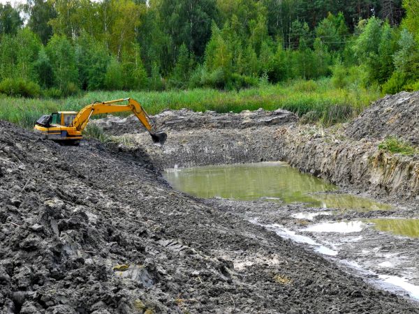 Fish Pond Digging in Redding