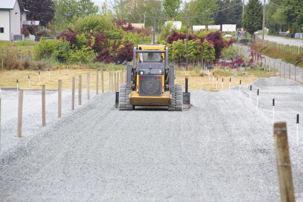 Gravel Driveway Leveling in Redding