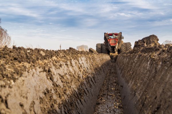 Drainage Trench Repair in Redding