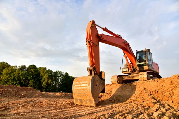 Construction Excavation in Redding