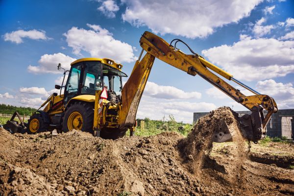 Backhoe Service in Redding