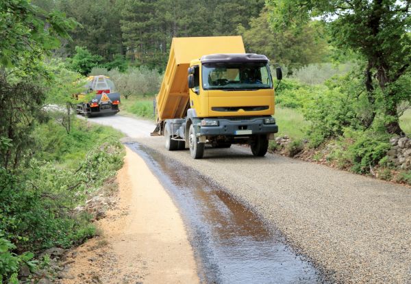 Gravel Road Maintenance in Redding