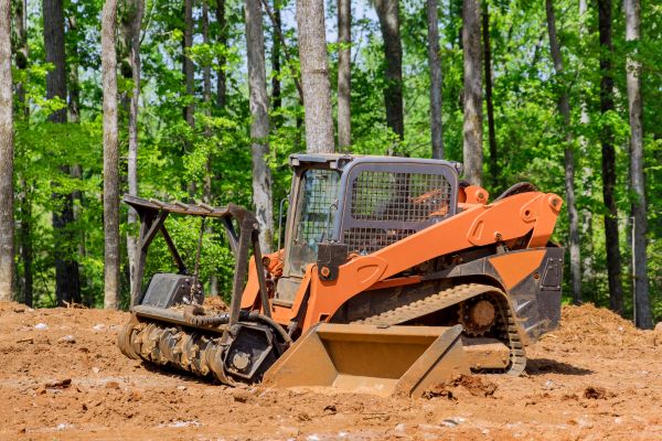 Bulldozer Land Leveling in Redding
