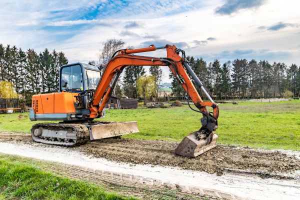 Dirt Road Leveling in Redding