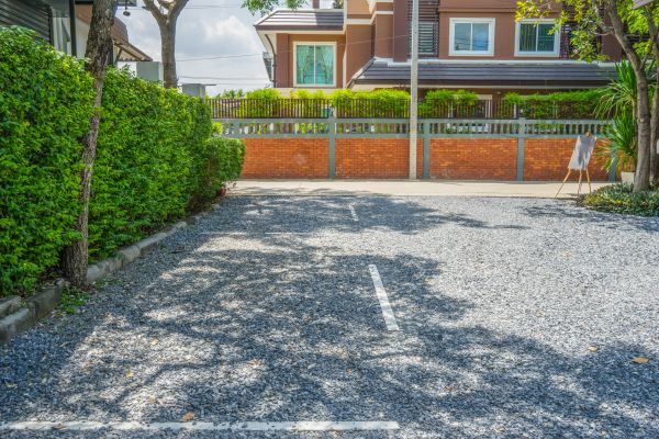 Gravel Parking Lot Repair in Redding