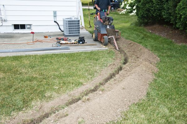 Electrical Trenching Service in Redding