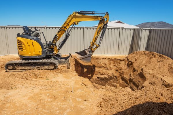 Swimming Pool Excavation in Redding